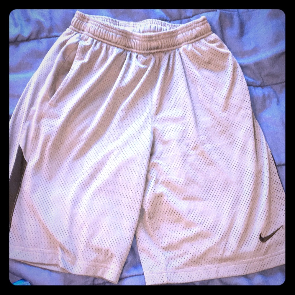 Nike Grey Mesh Athletic shorts